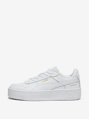 Кеды для девочек PUMA Carina Street Jr, белый, арт. 393846P0P-01
