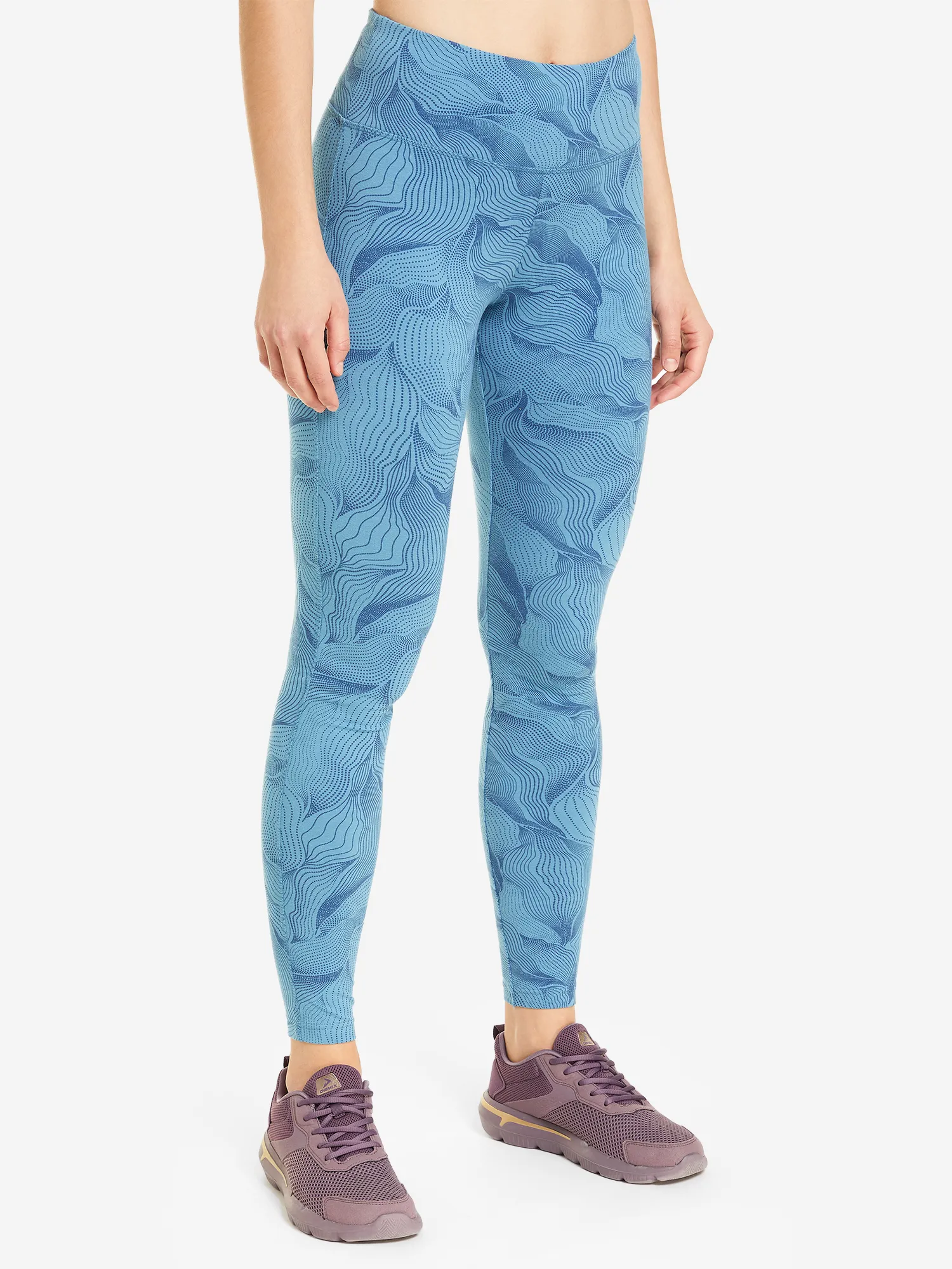 Легинсы женские GSD, голубой, арт. 126056g17-q1