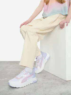 Кроссовки PUMA Trinity Lite Blurry Dreams Jr, белый, арт. 18347