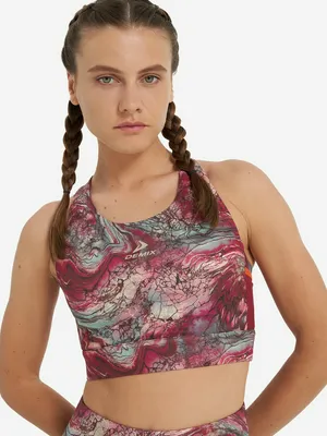 Спортивный топ-бра Demix ActiveMove Trail, коричневый, арт. 129728