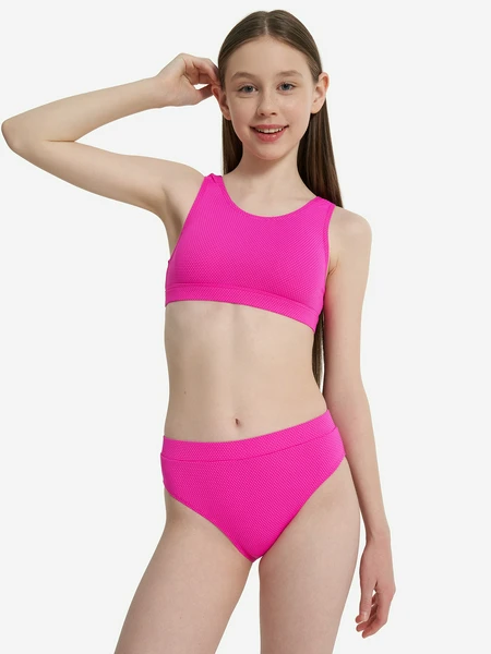 Купальник раздельный для девочек Joss, розовый, арт. 134172jss-x2