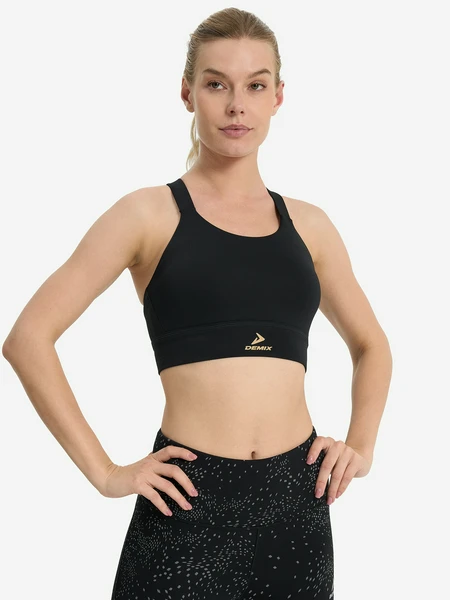 Топ бра спортивный Demix RaceWind Trail, черный, арт. 129742dmx-99