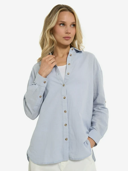 Рубашка женская Outventure, голубой, арт. 127529out-z0