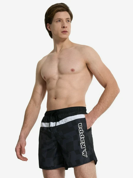 Шорты плавательные мужские Kappa Lungomare, черный, арт. 18456