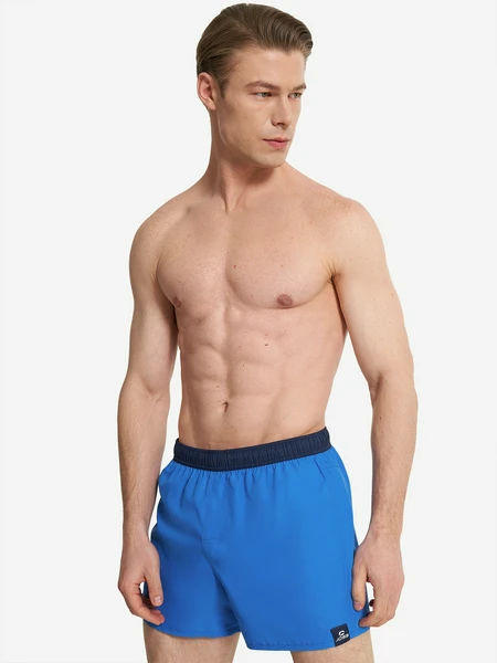 Шорты плавательные мужские, синий, арт. 113647jss-m3