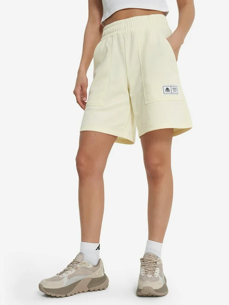 Шорты женские Kappa, желтый, арт. 134227kap-y0