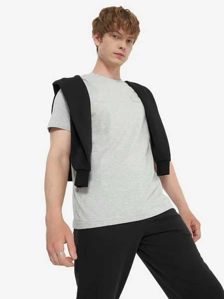 Футболка мужская PUMA Ess Elevated, серый, арт. 684726p0p-04