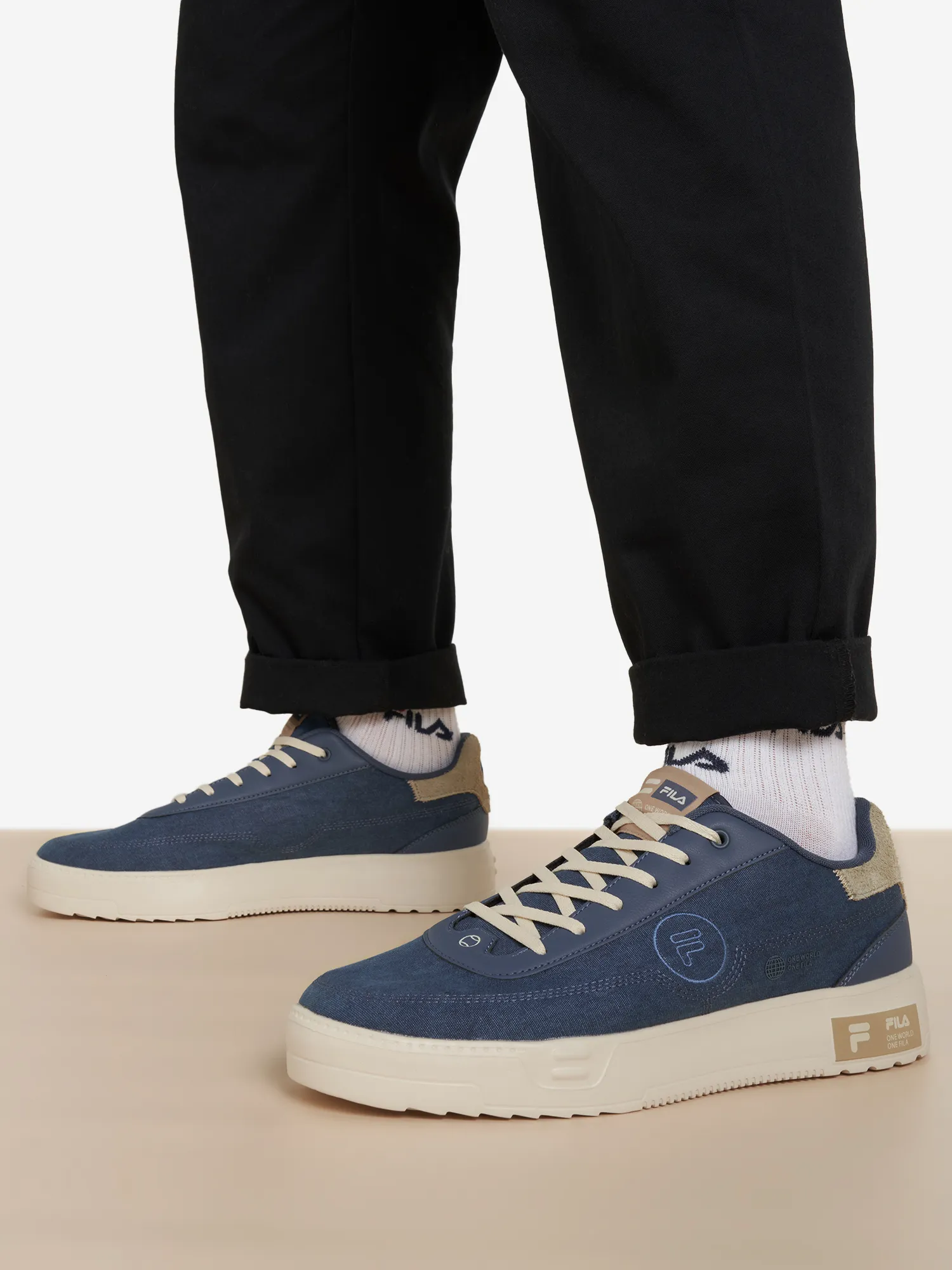 Кеды мужские FILA Breakpoint Canvas, синий, арт. 118485fla-v3