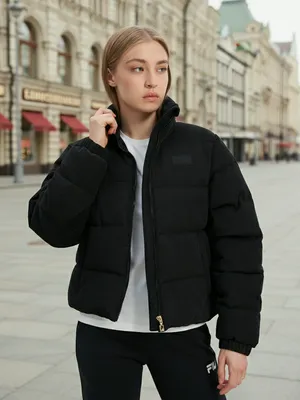 Пуховик женский FILA, черный, арт. 136800