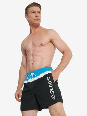 Шорты плавательные мужские Kappa Lungomare, черный, арт. 134425