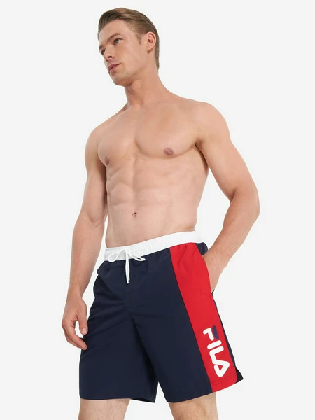 Шорты плавательные мужские FILA, синий, арт. 18638