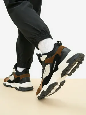 Кроссовки утепленные мужские Demix Trailish Mid, коричневый, арт. 129987DMX-FB