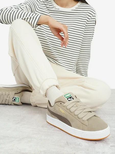 Кроссовки PUMA Suede Xl, бежевый, арт. 18654