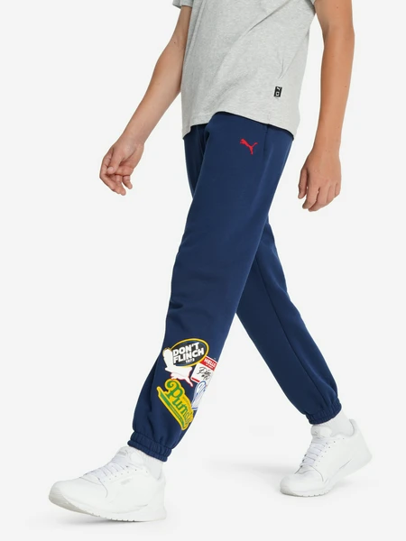 Брюки PUMA Basketball Hooperhotline, синий, арт. 688981p0p-73