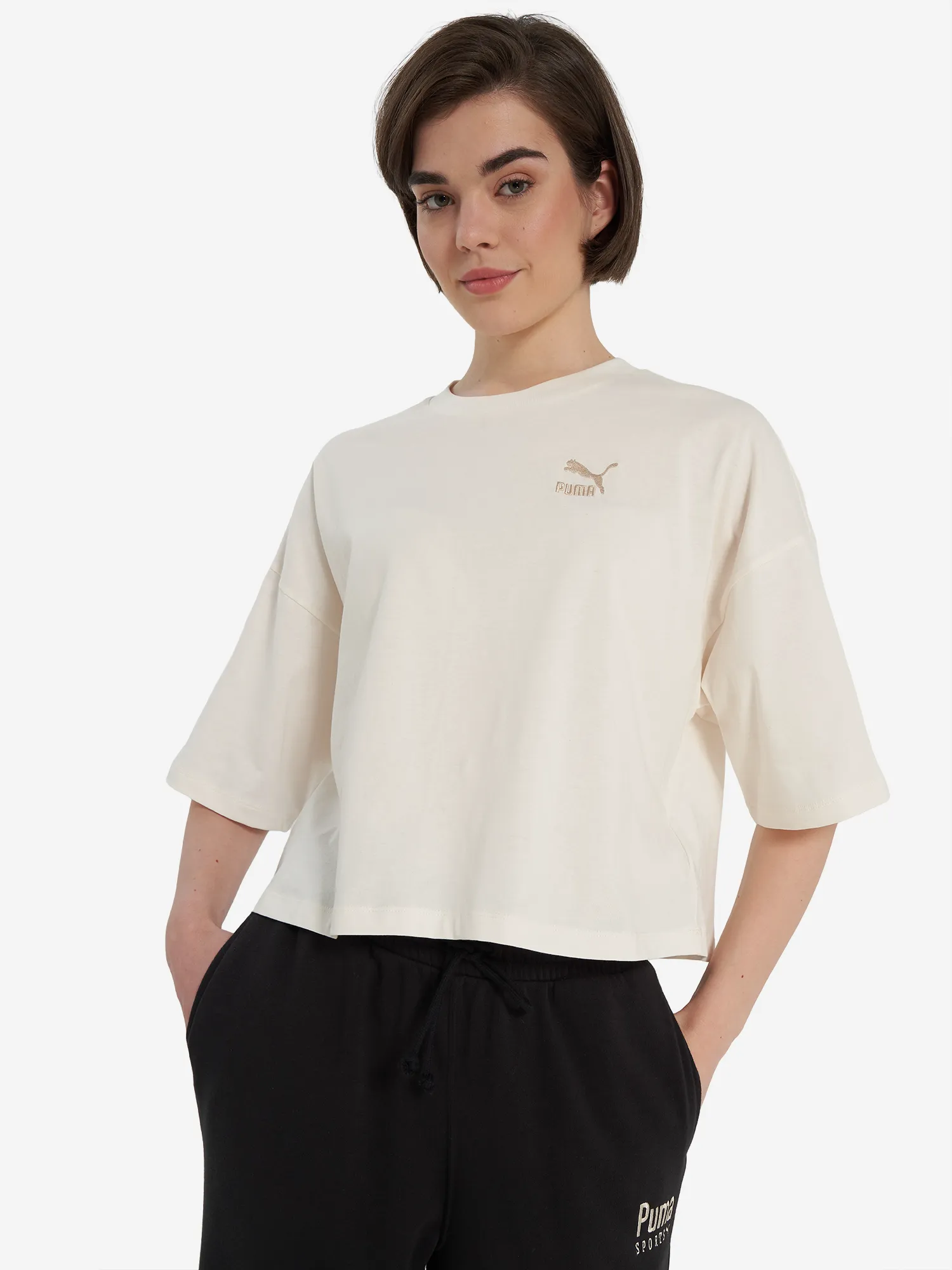 Футболка PUMA Better Classics Oversized, бежевый, арт. 624226p0p-99