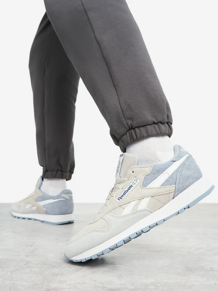 Кроссовки Reebok Classic Leather, бежевый, арт. 100230778r00-.