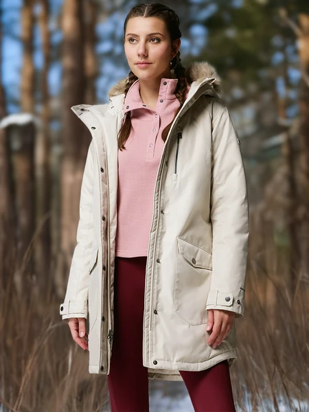 Парка женская Columbia Suttle Mountain Long Insulated Jacket, бежевый, арт. 18733