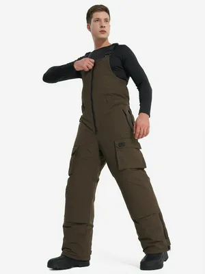 Полукомбинезон утепленный мужской Geotech, коричневый, арт. 137451G2P-T4