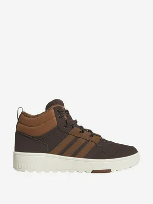 Кеды утепленные женские Adidas Hoops 4.0 Winterized, коричневый, арт. JQ5364A01