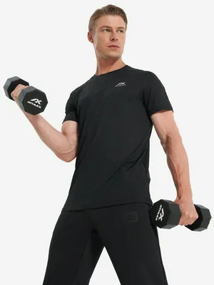 Футболка мужская Athlex, черный, арт. 136756A31-BB