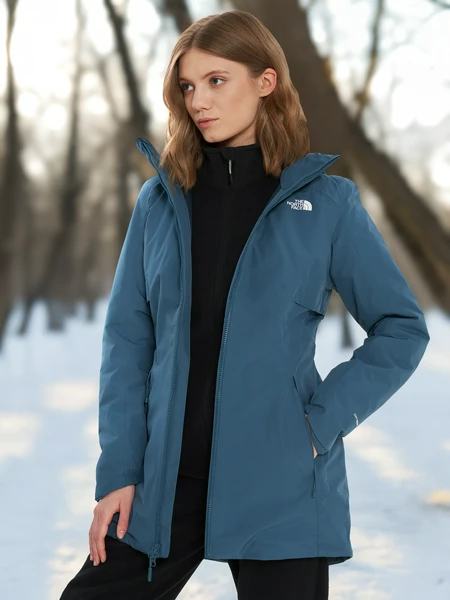 Куртка утепленная женская The North Face Hikesteller Insulated, синий, арт. nf0a8dywdi61t1k-.