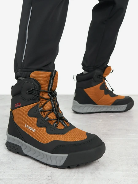 Ботинки утепленные для мальчиков Lassie Kuusamo, черный, арт. 18785