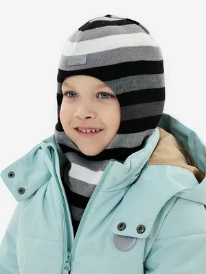 Балаклава Lassie для мальчиков, черный, арт. 72305224