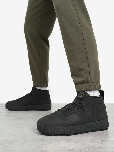 Кеды утепленные мужские Kappa Semole, черный, арт. 18824