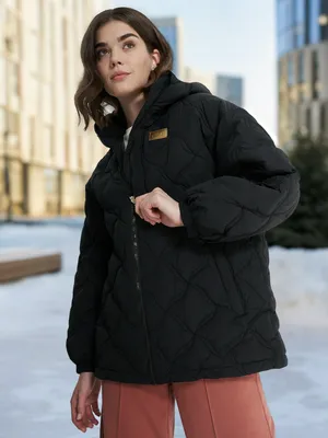 Пуховик женский FILA, черный, арт. 136814FLA-99