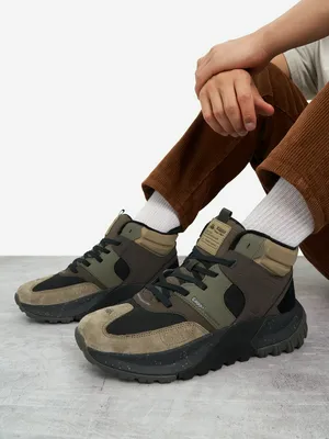 Кроссовки утепленные мужские Kappa Giusto, коричневый, арт. 130323KAP-FB