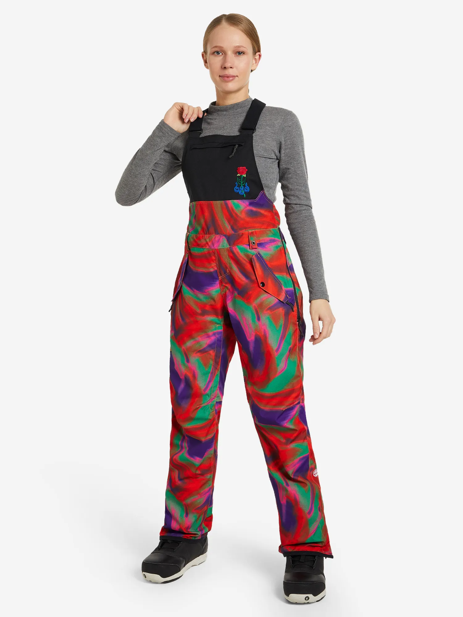 Полукомбинезон утепленный женский 686 Harper Shell, розовый, арт. m2w407600-gdtd