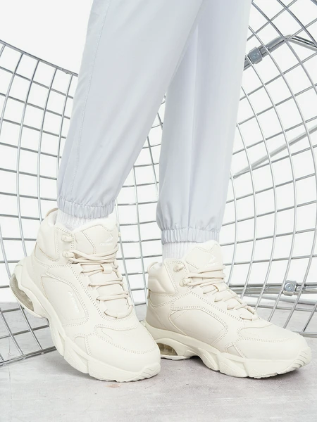 Кроссовки утепленные женские Demix Prime Bubble, бежевый, арт. 136608dmx-t1