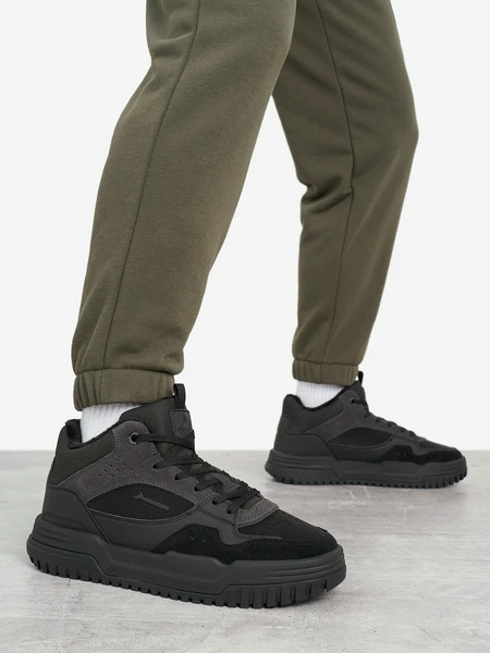 Кеды утепленные мужские Demix Stitcher 3, серый, арт. 18886