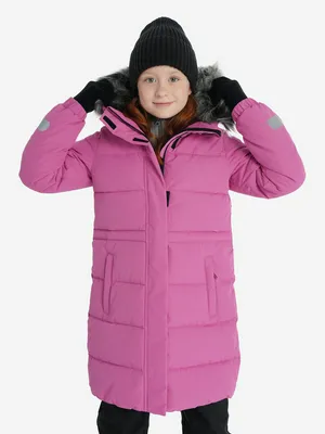 Пальто утепленное для девочек Northland, розовый, арт. 130988N16-X2