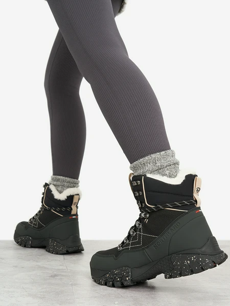 Ботинки утепленные женские Northland Blume Nylon, черный, арт. 18894