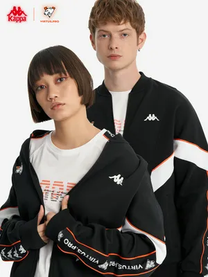 Тректоп Kappa x Virtus.pro, черный, арт. 139283KAP-99