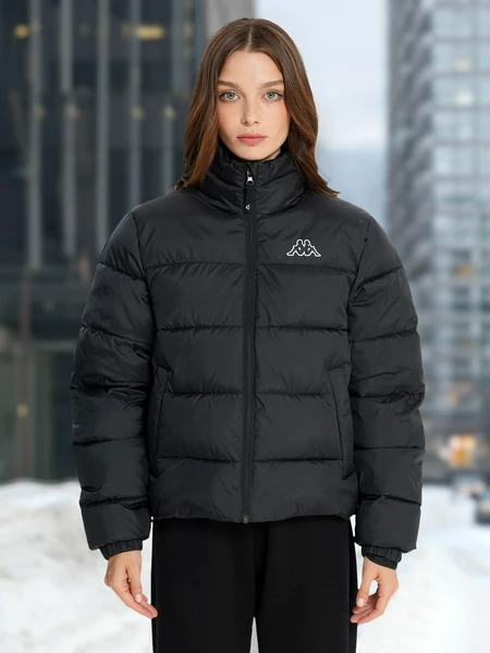 Пуховик женский Kappa, черный, арт. 18911