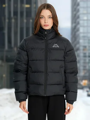 Пуховик женский Kappa, черный, арт. 136926