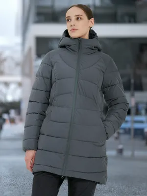 Пуховик женский Northland, серый, арт. 130597