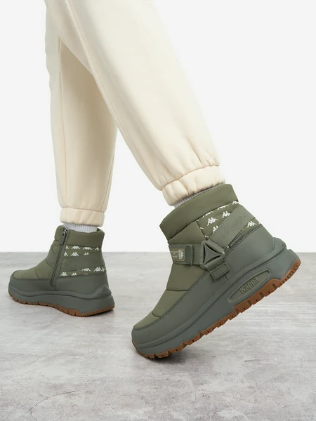 Дутики женские Kappa Falcade Puffy, зеленый, арт. 18936