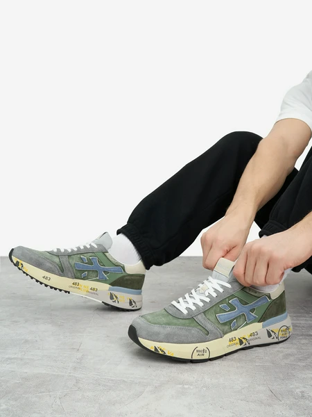 Кроссовки мужские Premiata Mick, зеленый, арт. mic07216p4z0-.