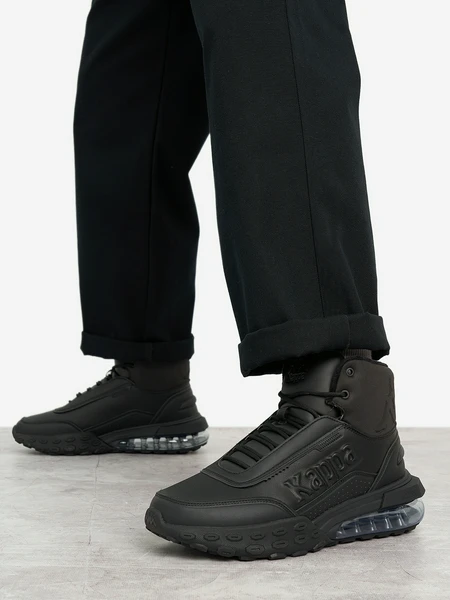 Кроссовки утепленные мужские Kappa Robusta, черный, арт. 18950