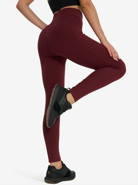 Легинсы женские Kappa, красный, арт. 18952