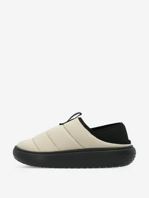Полуботинки утепленные детские Crocs Classic Puff Moc K, серый, арт. 210589C1G-0LK