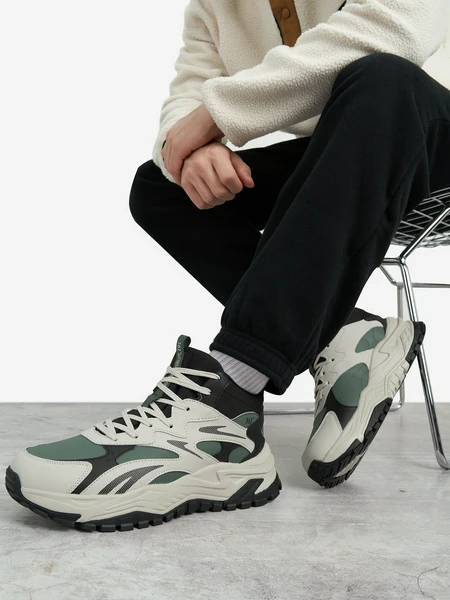 Кроссовки утепленные мужские 361°, бежевый, арт. t572516727aw361-1w