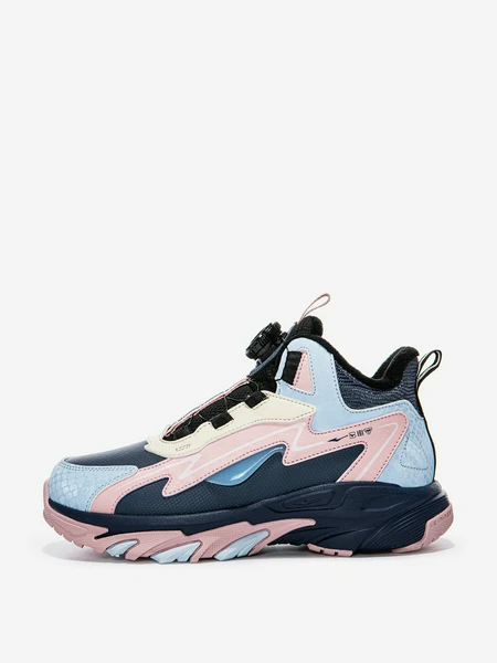 Кроссовки утепленные для девочек Erke, синий, арт. 78124421033e1m-606