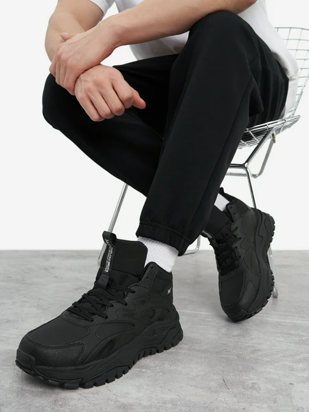 Кроссовки утепленные мужские, черный, арт. t572516727aw361-3w