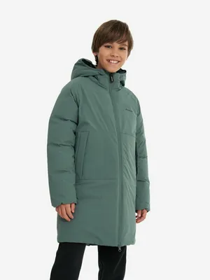 Пуховик Demix для мальчиков, зеленый, арт. 131196