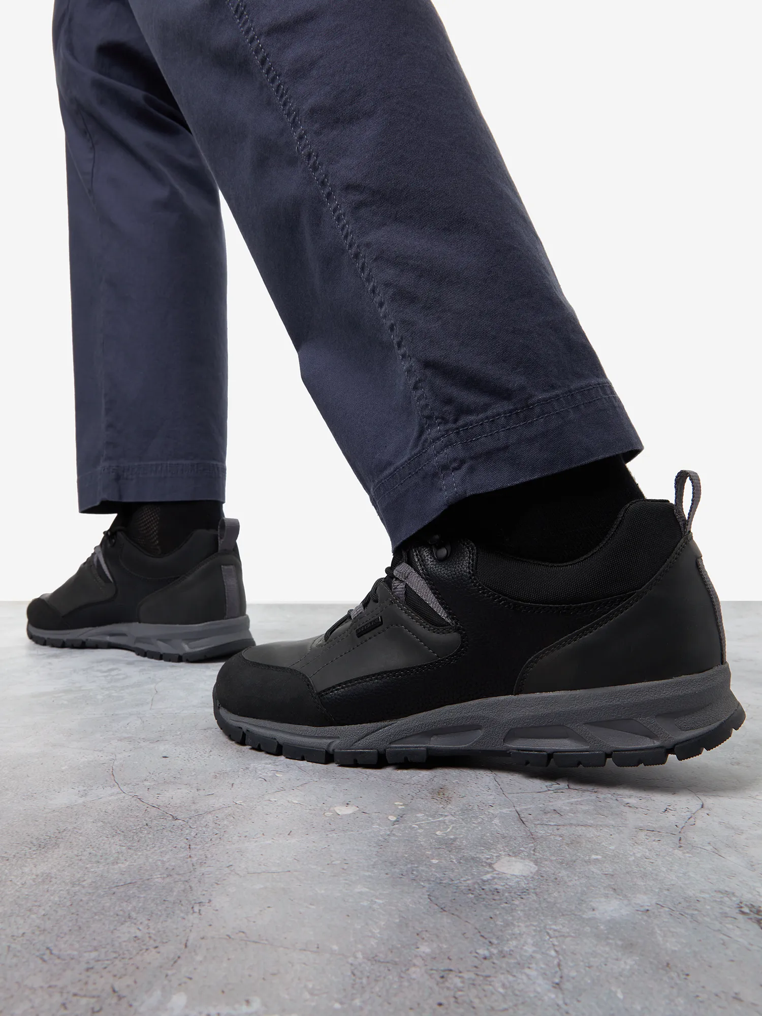 Утепленные мужские полуботинки Geox Delray, черный, арт. u360mc0mebug14-c9999