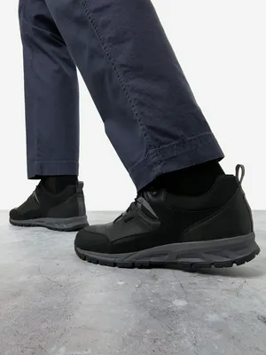 Утепленные мужские полуботинки Geox Delray, черный, арт. 19013